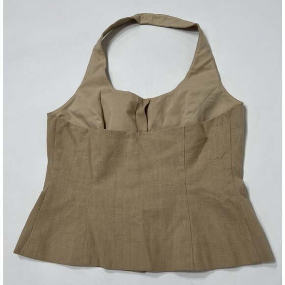 Lioness Daydream Halter Top in Deep Wheat - Picture 4 of 5